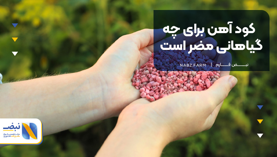 کود آهن برای چه گیاهانی مضر است